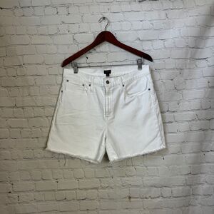 J. Crew women’s White Jean Shorts Size 31